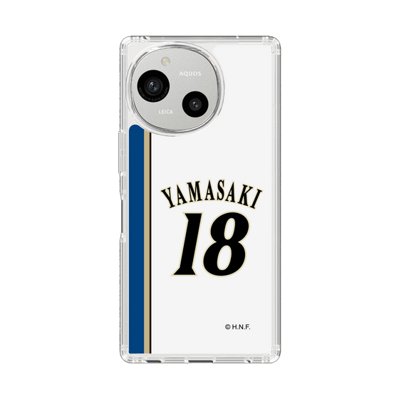 スリムプロテクションケース［ 北海道日本ハムファイターズ - 2011復刻レプリカ#18 YAMASAKI ］