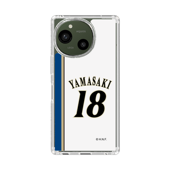 スリムプロテクションケース［ 北海道日本ハムファイターズ - 2011復刻レプリカ#18 YAMASAKI ］