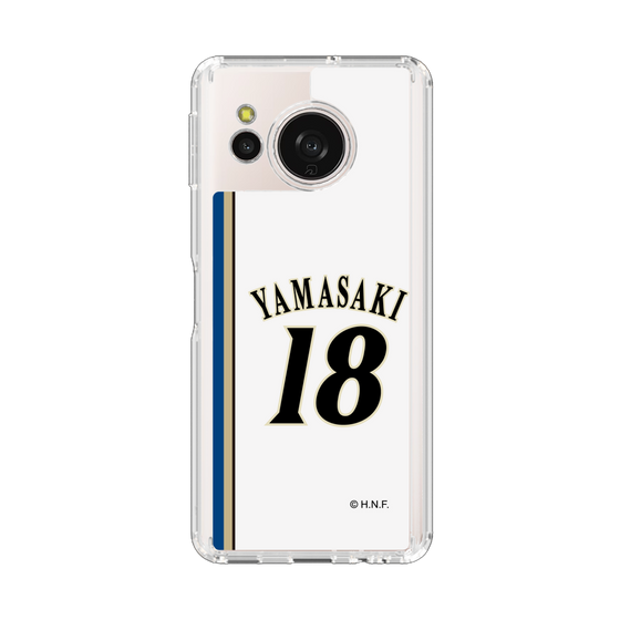 スリムプロテクションケース［ 北海道日本ハムファイターズ - 2011復刻レプリカ#18 YAMASAKI ］