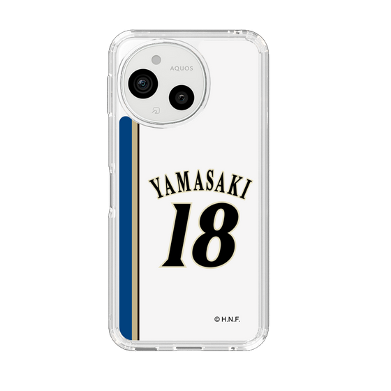 スリムプロテクションケース［ 北海道日本ハムファイターズ - 2011復刻レプリカ#18 YAMASAKI ］