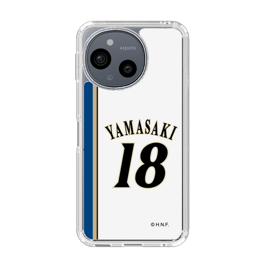 スリムプロテクションケース［ 北海道日本ハムファイターズ - 2011復刻レプリカ#18 YAMASAKI ］