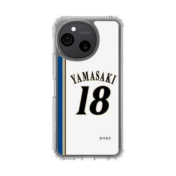 スリムプロテクションケース［ 北海道日本ハムファイターズ - 2011復刻レプリカ#18 YAMASAKI ］