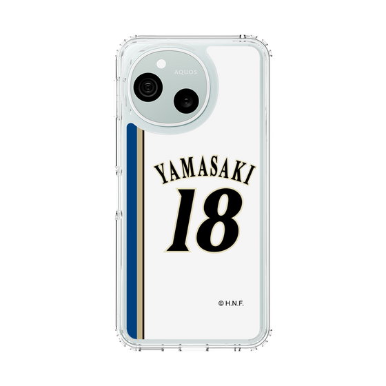 スリムプロテクションケース［ 北海道日本ハムファイターズ - 2011復刻レプリカ#18 YAMASAKI ］