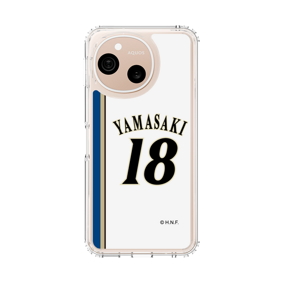 スリムプロテクションケース［ 北海道日本ハムファイターズ - 2011復刻レプリカ#18 YAMASAKI ］