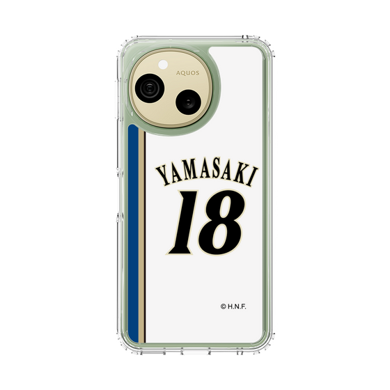 スリムプロテクションケース［ 北海道日本ハムファイターズ - 2011復刻レプリカ#18 YAMASAKI ］