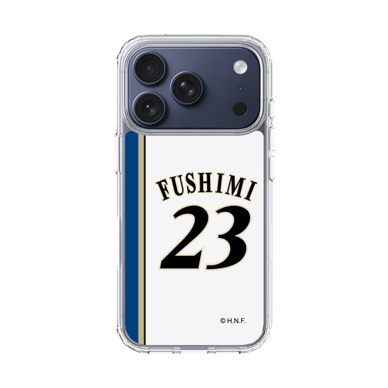 スリムプロテクションケース［ 北海道日本ハムファイターズ - 2011復刻レプリカ#23 FUSHIMI ］