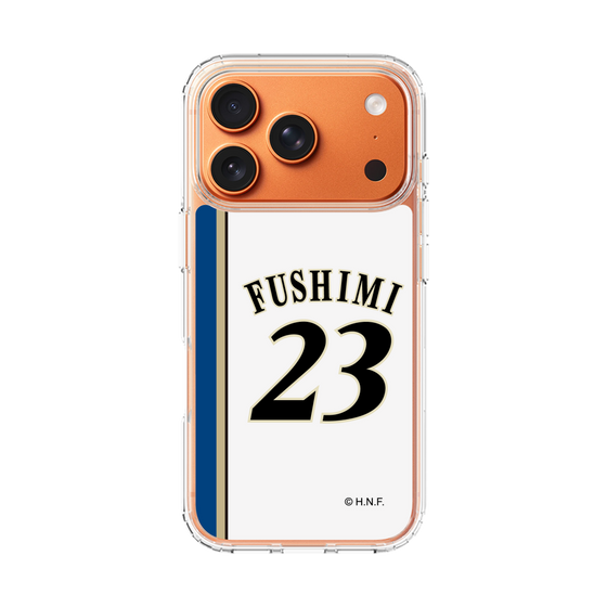 スリムプロテクションケース［ 北海道日本ハムファイターズ - 2011復刻レプリカ#23 FUSHIMI ］