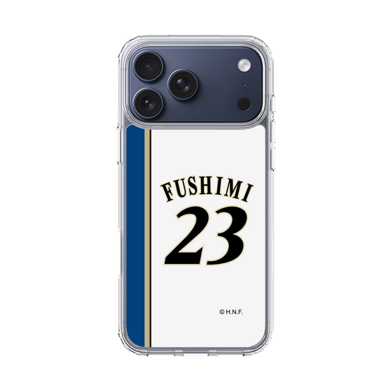 スリムプロテクションケース［ 北海道日本ハムファイターズ - 2011復刻レプリカ#23 FUSHIMI ］
