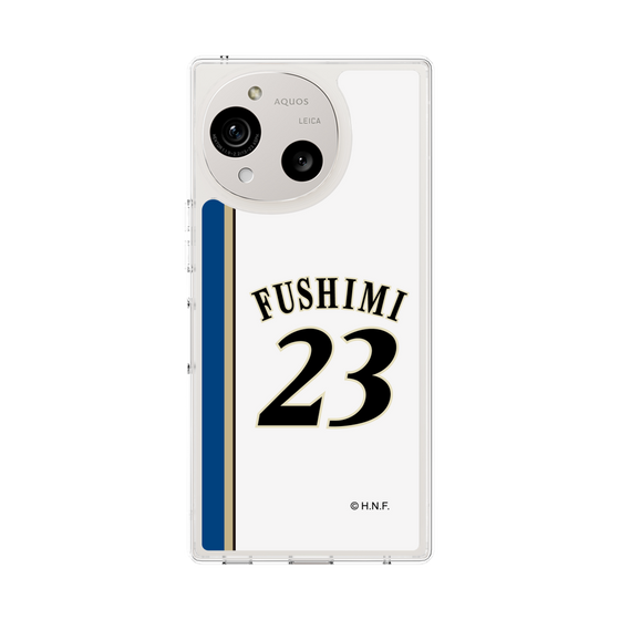 スリムプロテクションケース［ 北海道日本ハムファイターズ - 2011復刻レプリカ#23 FUSHIMI ］
