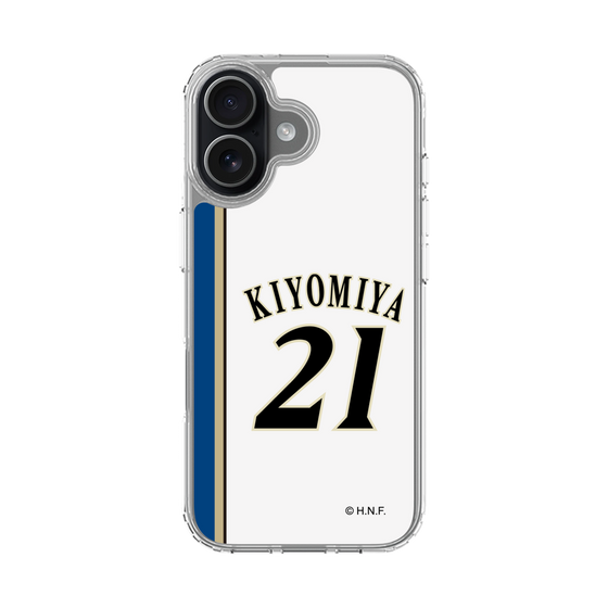 スリムプロテクションケース［ 北海道日本ハムファイターズ - 2011復刻レプリカ#21 KIYOMIYA ］