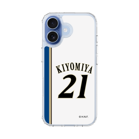 スリムプロテクションケース［ 北海道日本ハムファイターズ - 2011復刻レプリカ#21 KIYOMIYA ］
