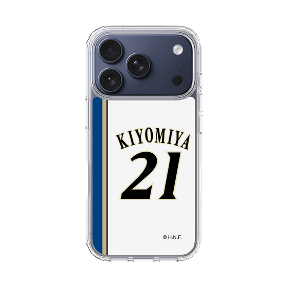 スリムプロテクションケース［ 北海道日本ハムファイターズ - 2011復刻レプリカ#21 KIYOMIYA ］