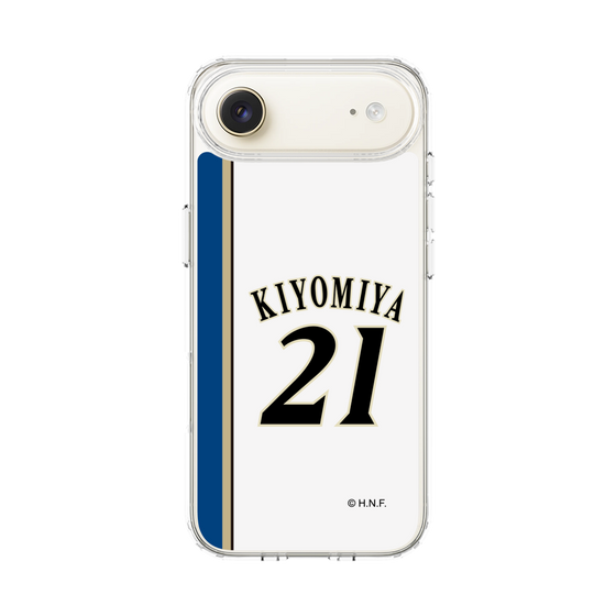スリムプロテクションケース［ 北海道日本ハムファイターズ - 2011復刻レプリカ#21 KIYOMIYA ］
