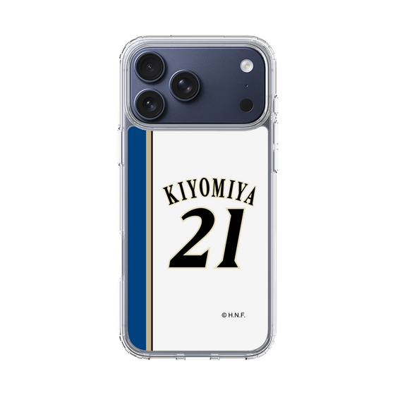 スリムプロテクションケース［ 北海道日本ハムファイターズ - 2011復刻レプリカ#21 KIYOMIYA ］