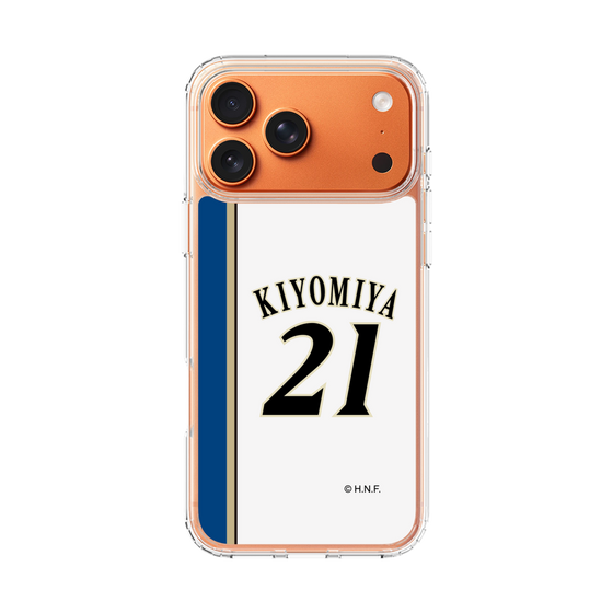 スリムプロテクションケース［ 北海道日本ハムファイターズ - 2011復刻レプリカ#21 KIYOMIYA ］