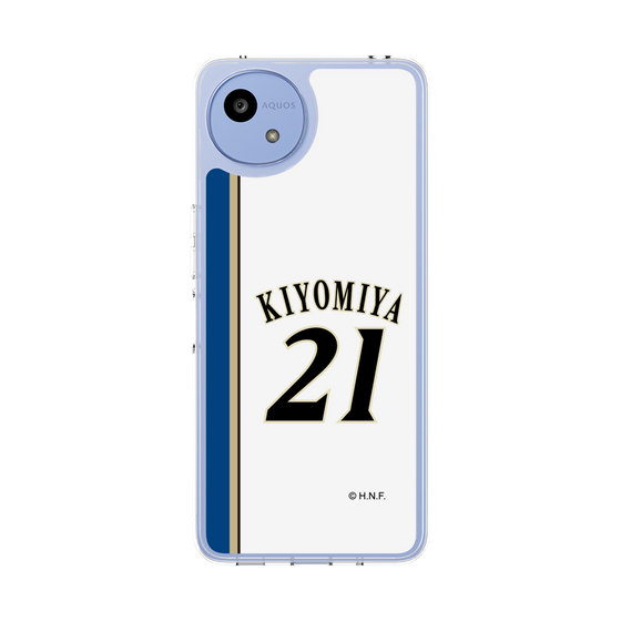 スリムプロテクションケース［ 北海道日本ハムファイターズ - 2011復刻レプリカ#21 KIYOMIYA ］