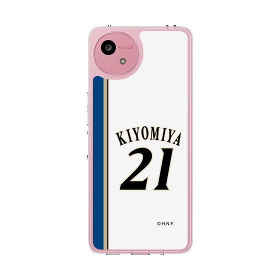 スリムプロテクションケース［ 北海道日本ハムファイターズ - 2011復刻レプリカ#21 KIYOMIYA ］