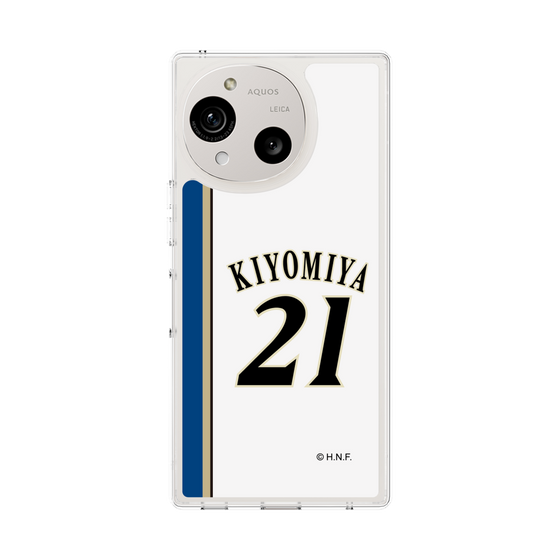 スリムプロテクションケース［ 北海道日本ハムファイターズ - 2011復刻レプリカ#21 KIYOMIYA ］
