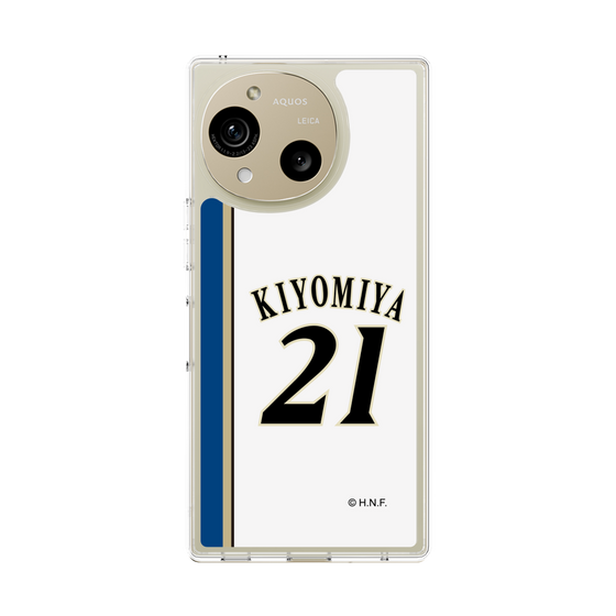 スリムプロテクションケース［ 北海道日本ハムファイターズ - 2011復刻レプリカ#21 KIYOMIYA ］