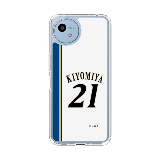 スリムプロテクションケース［ 北海道日本ハムファイターズ - 2011復刻レプリカ#21 KIYOMIYA ］
