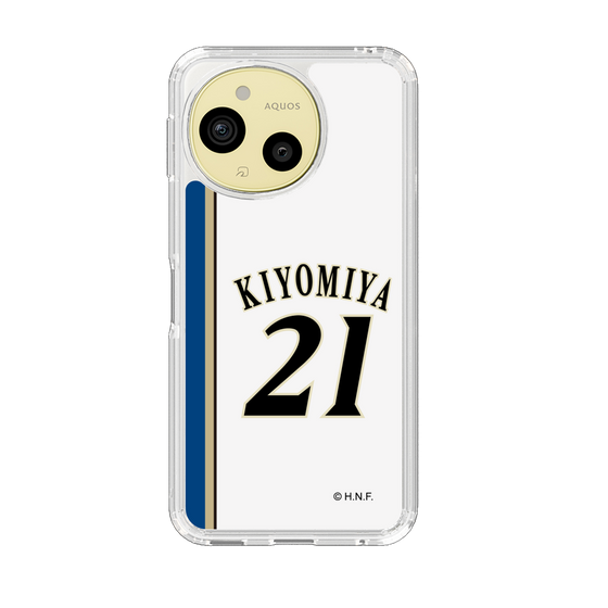スリムプロテクションケース［ 北海道日本ハムファイターズ - 2011復刻レプリカ#21 KIYOMIYA ］