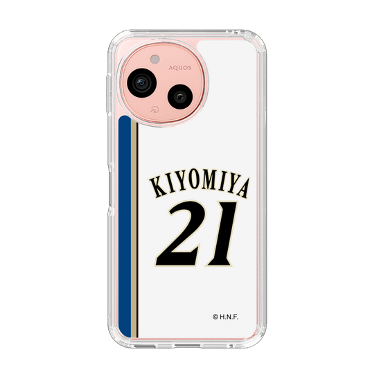 スリムプロテクションケース［ 北海道日本ハムファイターズ - 2011復刻レプリカ#21 KIYOMIYA ］