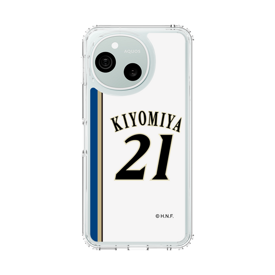 スリムプロテクションケース［ 北海道日本ハムファイターズ - 2011復刻レプリカ#21 KIYOMIYA ］
