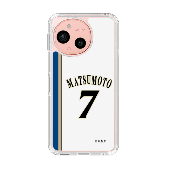 スリムプロテクションケース［ 北海道日本ハムファイターズ - 2011復刻レプリカ#7 MATSUMOTO ］