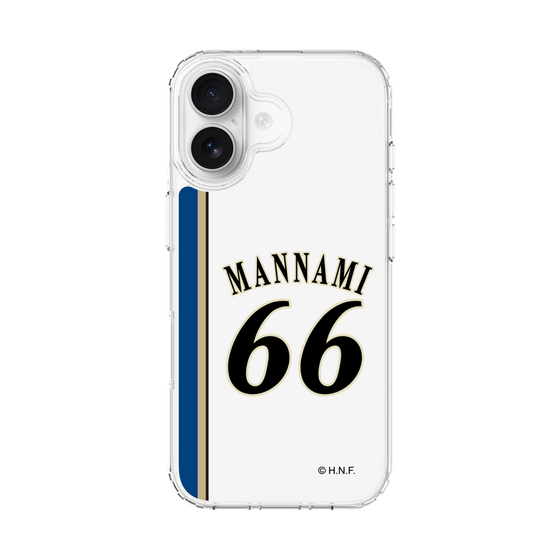 スリムプロテクションケース［ 北海道日本ハムファイターズ - 2011復刻レプリカ#66 MANNAMI ］