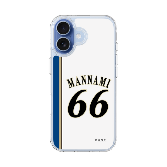 スリムプロテクションケース［ 北海道日本ハムファイターズ - 2011復刻レプリカ#66 MANNAMI ］