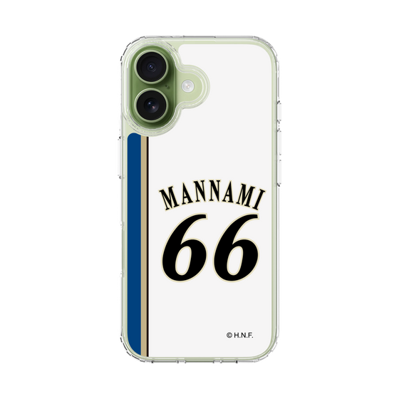 スリムプロテクションケース［ 北海道日本ハムファイターズ - 2011復刻レプリカ#66 MANNAMI ］