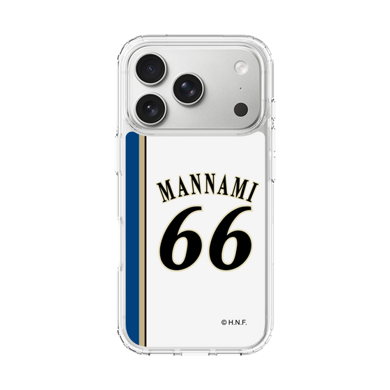 スリムプロテクションケース［ 北海道日本ハムファイターズ - 2011復刻レプリカ#66 MANNAMI ］