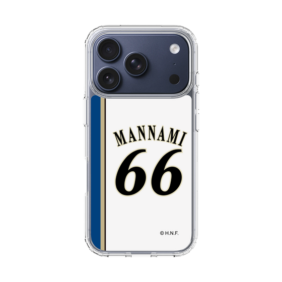 スリムプロテクションケース［ 北海道日本ハムファイターズ - 2011復刻レプリカ#66 MANNAMI ］