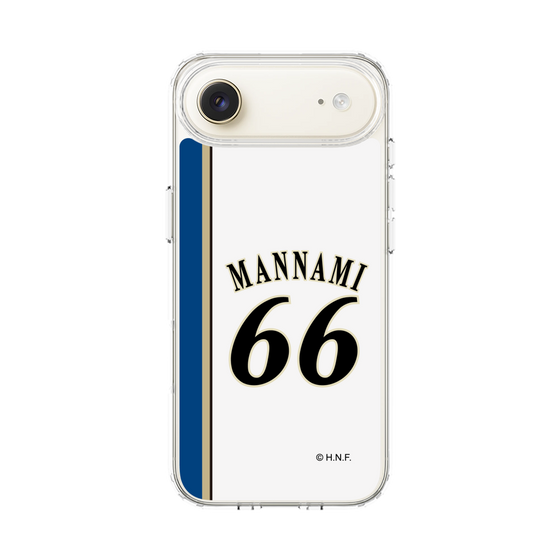 スリムプロテクションケース［ 北海道日本ハムファイターズ - 2011復刻レプリカ#66 MANNAMI ］