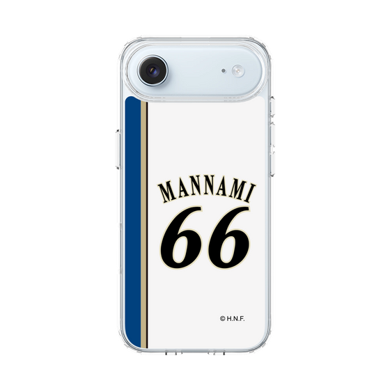 スリムプロテクションケース［ 北海道日本ハムファイターズ - 2011復刻レプリカ#66 MANNAMI ］