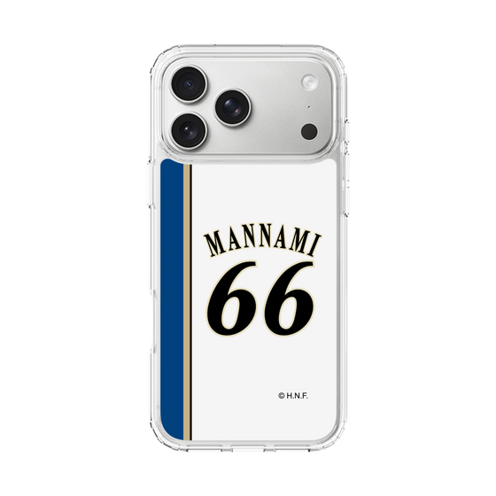スリムプロテクションケース［ 北海道日本ハムファイターズ - 2011復刻レプリカ#66 MANNAMI ］