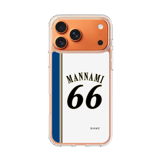 スリムプロテクションケース［ 北海道日本ハムファイターズ - 2011復刻レプリカ#66 MANNAMI ］