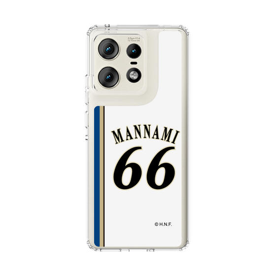 スリムプロテクションケース［ 北海道日本ハムファイターズ - 2011復刻レプリカ#66 MANNAMI ］