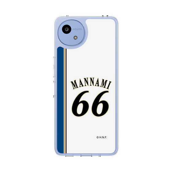 スリムプロテクションケース［ 北海道日本ハムファイターズ - 2011復刻レプリカ#66 MANNAMI ］