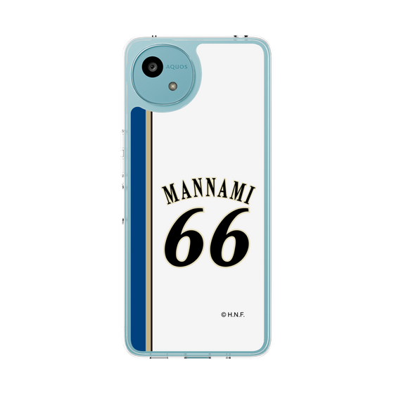 スリムプロテクションケース［ 北海道日本ハムファイターズ - 2011復刻レプリカ#66 MANNAMI ］