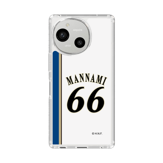 スリムプロテクションケース［ 北海道日本ハムファイターズ - 2011復刻レプリカ#66 MANNAMI ］