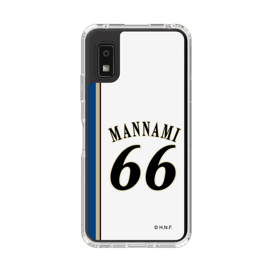 スリムプロテクションケース［ 北海道日本ハムファイターズ - 2011復刻レプリカ#66 MANNAMI ］