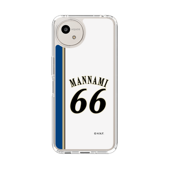 スリムプロテクションケース［ 北海道日本ハムファイターズ - 2011復刻レプリカ#66 MANNAMI ］