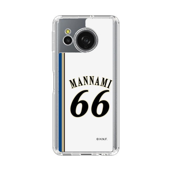 スリムプロテクションケース［ 北海道日本ハムファイターズ - 2011復刻レプリカ#66 MANNAMI ］