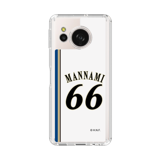 スリムプロテクションケース［ 北海道日本ハムファイターズ - 2011復刻レプリカ#66 MANNAMI ］