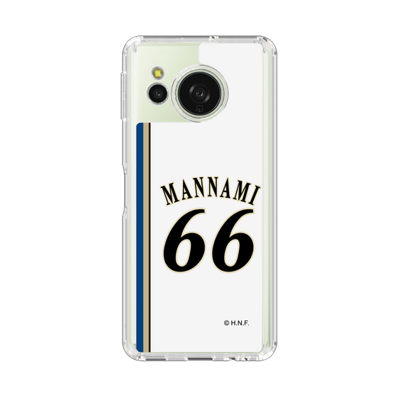 スリムプロテクションケース［ 北海道日本ハムファイターズ - 2011復刻レプリカ#66 MANNAMI ］