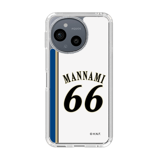 スリムプロテクションケース［ 北海道日本ハムファイターズ - 2011復刻レプリカ#66 MANNAMI ］
