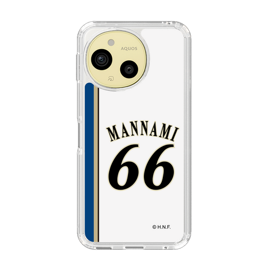 スリムプロテクションケース［ 北海道日本ハムファイターズ - 2011復刻レプリカ#66 MANNAMI ］