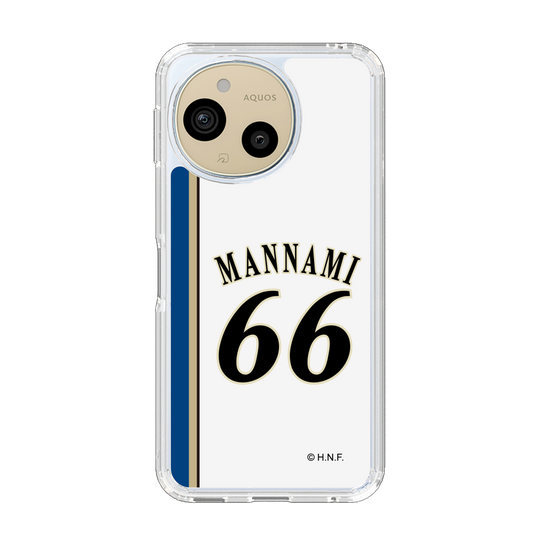 スリムプロテクションケース［ 北海道日本ハムファイターズ - 2011復刻レプリカ#66 MANNAMI ］