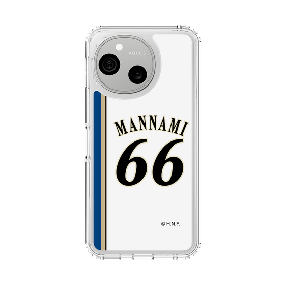 スリムプロテクションケース［ 北海道日本ハムファイターズ - 2011復刻レプリカ#66 MANNAMI ］